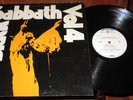 BLACK SABBATH VOL 4 LP NM NEAR MINT WB WARNER BROS WHITE LABEL PROMO VINYL RARE