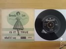 BRENDA LEE IS IT TRUE BRUNSWICK 05915 DENMARK/UK VG++ JIMMY PAGE LED ZEPPELIN
