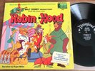 ROBIN HOOD   ROGER MILLER / DISNEY 3810 ORIG. 1973 SOUNDTRACK LP w/ BOOKLET EX