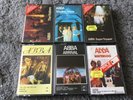 6 Rare ABBA Cassettes Waterloo Arrival Visitors Voulez Vous Super Trouper