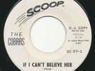Garage 45 - COBRAS - Cant Believe Her / Hurtin -SCOOP- Rare 60s Bay Area