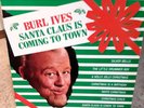 VINTAGE VINTAGE BURL IVES SANTA CLAUS COMING TO TOWN RECORD VINYL ALBUM
