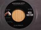 Elvis Presley Dog on Side RnR 45 Heartbreak Hotel on Gold Standard Series