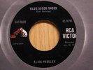 Elvis Presley Dog on Side RnR 45 Blue Suede Shoes on Gold Standard Series