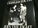 Crippled Youth - Join The Fight Clear vinyl 7