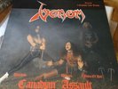 Venom–Canadian Assault (1984-85, Neat/Banzai/Polygram Records, BAM 1002, Canada}