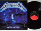 METALLICA Ride The Lightning ELEKTRA LP