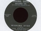 The Originals - Wishing Star on Original Sound R&B Doo Wop 45