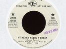 Linda Jones - My Heart Needs A Break on Loma Promo Northern Soul 45