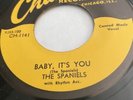 THE SPANIELS Baby It’s You/Bounce CHANCE 1141  Rhythm&Blues Vocal Group. Doo Wop