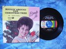 BRENDA LEE  ROCKIN' AROUND THE CHRISTMAS TREE 45 + PS PICTURE SLEEVE early DECCA