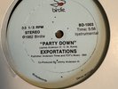EXPORTATIONS PARTY DOWN - RARE PRIVATE PRESS BOOGIE SOUL FUNK OG 12” BIRDIE EX