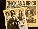 Jethro Tull: Thick As A Brick Promo Vinyl LP (1972) + Original Newspaper & Photo