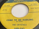 THE CRYSTALS. (not the Girlgroup) Come To Me Darling/Squeeze Me Baby  LUNA 3001