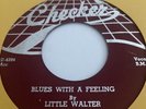 RARE LITTLE WALTER 45 BLUES WITH A FEELING/QUARTER TO TWELVE CHECKER RECORDS 780