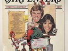 Carpenters - Christmas Portrait LP White Label PROMO Hype Sticker + Inner VG++