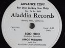 R&B 78 AMOS MILBURN Boo Hoo ALADDIN 3159 E wlp HEAR 1908