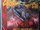 GRAVE ** YOU'LL NEVER SEE... LP ** original pressing ** rare OOP