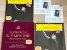 BEETHOVEN Symphony No.9 HERBERT VON KARAJAN 1962 ED1 DGG RED STEREO 2LP Box MINT