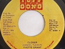 REGGAE 45 HEAR Yvette Grant CLOSER 1989 Tuff Gong VG-