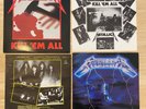 Metallica Kill 'Em All (1983) und Ride the Lightning (1984) Vinyl 2 LPs