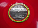 BOB MARLEY & THE WAILERS - LP  SURVIVAL  ROTES VINYL JAMAICA PRESSUNG