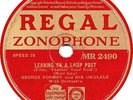 George Formby - Leaning On A Lamp Post / Hi-Tiddly-Hi-Ti Island (Shellac, 10