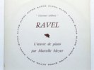 MARCELLE MEYER - RAVEL piano works - ALPHA / DISCOPHILES BELGES DB102 - orig LP