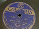 Columbia 78 RPM Bessie Smith & Clarence Williams - Gulf Coast Blues A3844 V-