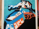 PEARL JAM poster Spain Portugal 2000 AMES SIGNED/##´d EDDIE VEDDER klausen emek