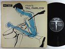 Tal Farlow - A Recital By Tal Farlow LP - Verve - V-8123 David Stone Martin Mono