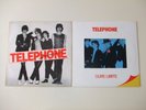 TELEPHONE 2 albums CRACHE TON VENIN Pathé 1979/ DURE LIMITE Virgin 1982 VG+/EX