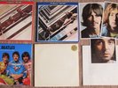 3x 2LP BEATLES RED 1962-66/BLUE 1967-70/WHITE ALBUM 1968(Top-Loader)+Kalender Ex
