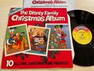 The Disney Family Christmas Album LP Disneyland + Book VG