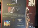 Get Rich or Die Tryin' by 50 Cent (Record, 2003)Genuine Autograph