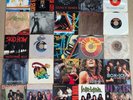 1980’s ROCK & METAL 45RPM 25 RECORD LOT…7” SINGLES, PIC SLEEVES BON JOVI POISON