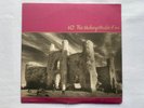 U2 The Unforgettable Fire 1984 Japanese vinyl LP album with inner & lyric sheet