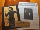 Rare autograph &ticket stub Juliette Greco live Japan 1970 plus featured in 2002