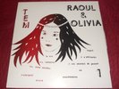 Vinyl 33 tours TEM theatre expression musique raoul et olivia french folk 1977
