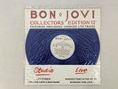 Bon Jovi Let It Rock 12'' Blue Vinyl Collectors Edition Record 1986 VERXR26