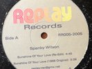 Spanky Wilson -  Sunshine Of Your Love / Peggy Lee - Sitting On Dock Of Bay 12''
