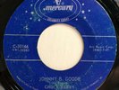 Chuck Berry 45 Johnny B Goode, Rock & Roll Music 70s Reissue Vinyl Record VG++