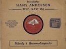 COMEDIAN HARMONISTS In Einem Kühlen Grunde Danish 1950s RP shellac HMV EG 2483