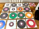 the BEATLES SOLO COMPLETE JUKEBOX 45'S 7