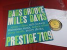Miles Davis  BAGS' GROOVE  LP Prestige 7109 USA 1958 Mono DG Ear sehr gut
