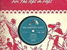 ELVIS PRESLEY 78 PARALYZED / WHEN MY BLUE MOON TURNS TO GOLD AGAIN HMV POP 378 V
