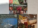 Rat Pack Christmas 3 vinyl LP lot- Frank Sinatra - Dean Martin - Sammy Davis Jr.