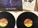 Metallica / Ride The Lightning / Double Vinyl LP / Reissue 1987 / Limited / Rare