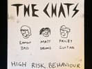 THE CHATS - HIGH RISK BEHAVIOUR Black Vinyl LP Punk Garage Shed Pub Rock New