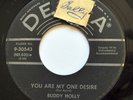 CRICKETS 45 Love Me / You Are My Desire DECCA Rockabilly Original Bd 80